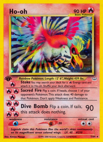 Ho-oh (7/64) [Neo Revelation Unlimited]