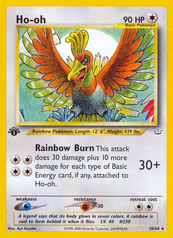 Ho-oh (18/64) [Neo Revelation Unlimited]