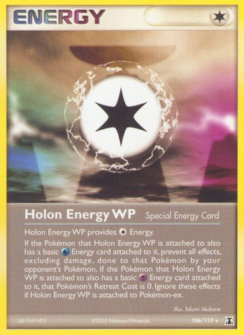 Holon Energy WP (106/113) (Stamped) [EX: Delta Species]