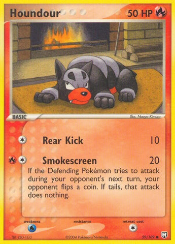 Houndour (59/109) (Stamped) [EX: Team Rocket Returns]