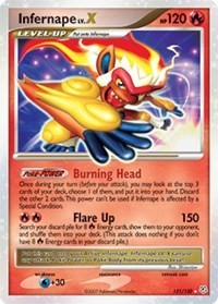 Infernape LV.X (121/130) [Diamond & Pearl: Base Set]