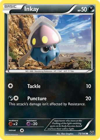 Inkay (75/146) [XY: Base Set]