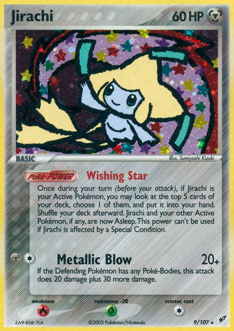 Jirachi (9/107) (Stamped) [EX: Deoxys]