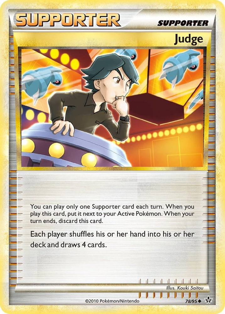 Judge (78/95) [HeartGold & SoulSilver: Unleashed]