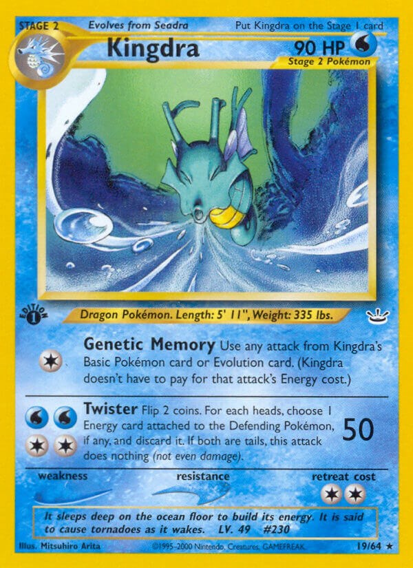 Kingdra (19/64) [Neo Revelation Unlimited]