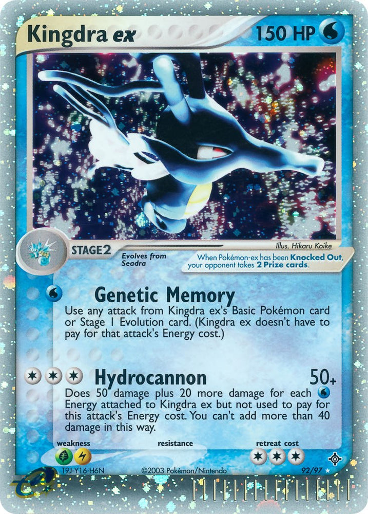 Kingdra ex (92/97) [EX: Dragon]