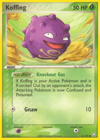 Koffing (61/109) (Stamped) [EX: Team Rocket Returns]