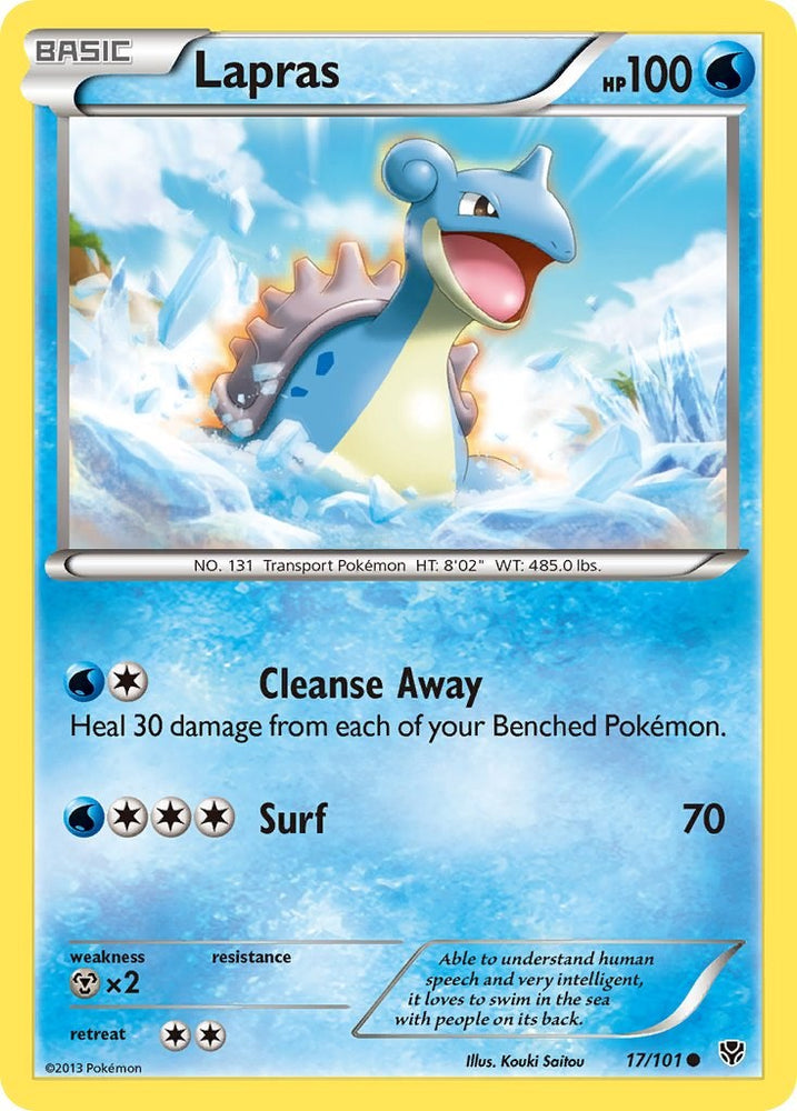 Lapras (17/101) [Black & White: Plasma Blast]