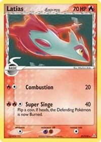 Latias (21/110) (Delta Species) (Stamped) [EX: Holon Phantoms]