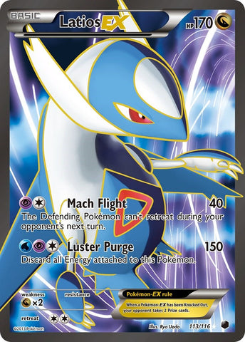 Latios EX (113/116) [Black & White: Plasma Freeze]