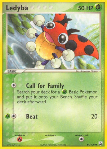 Ledyba (64/109) (Stamped) [EX: Team Rocket Returns]