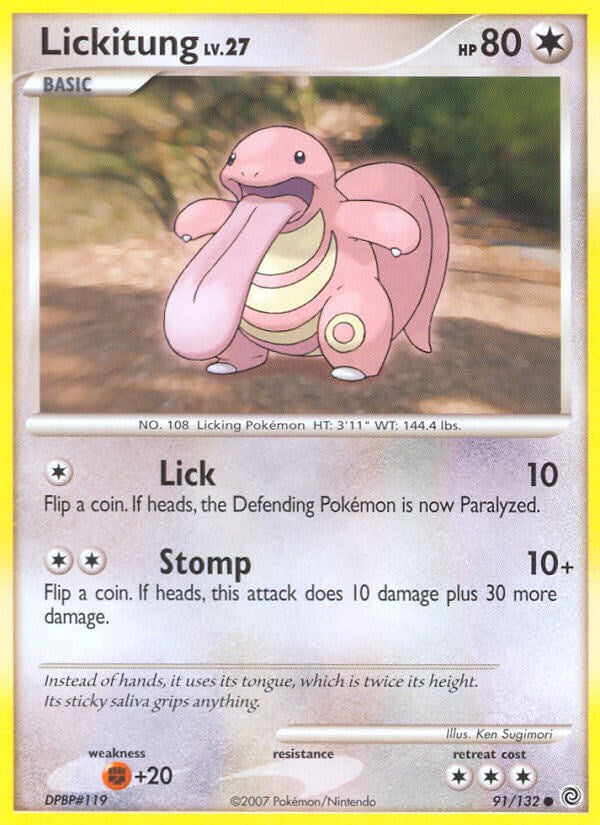 Lickitung (91/132) [Diamond & Pearl: Secret Wonders]