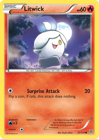 Litwick (21/135) [Black & White: Plasma Storm]