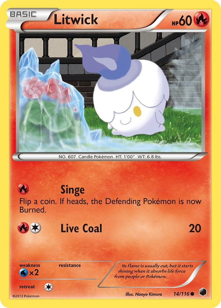 Litwick (14/116) [Black & White: Plasma Freeze]