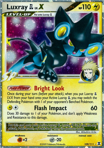 Luxray GL LV.X (109/111) [Platinum: Rising Rivals]