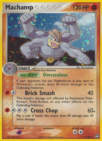 Machamp (11/108) (Stamped) [EX: Power Keepers]