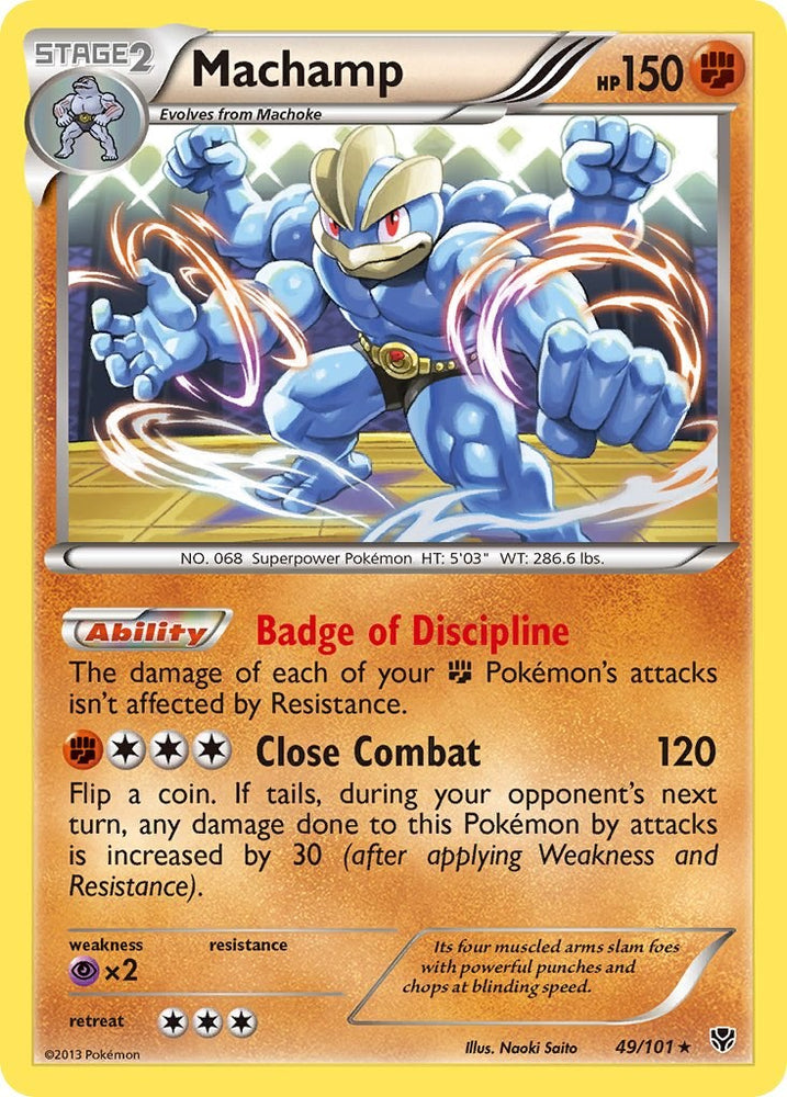 Machamp (49/101) [Black & White: Plasma Blast]