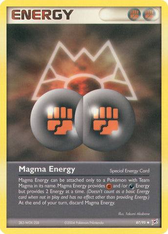 Magma Energy (87/95) [EX: Team Magma vs Team Aqua]