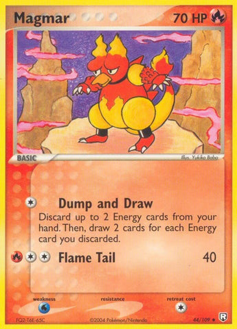 Magmar (44/109) (Stamped) [EX: Team Rocket Returns]