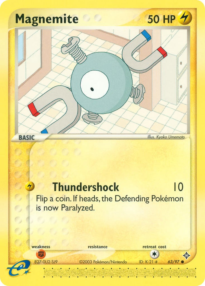 Magnemite (63/97) [EX: Dragon]