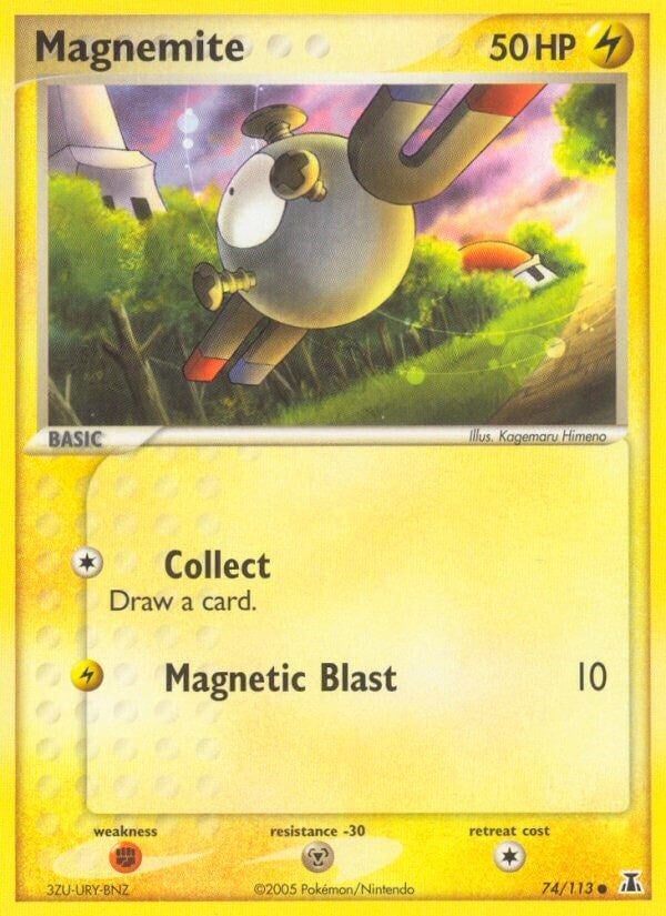 Magnemite (74/113) (Stamped) [EX: Delta Species]