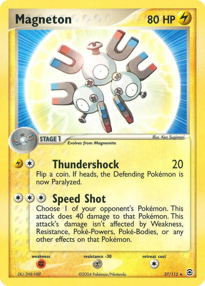 Magneton (27/112) [EX: FireRed & LeafGreen]