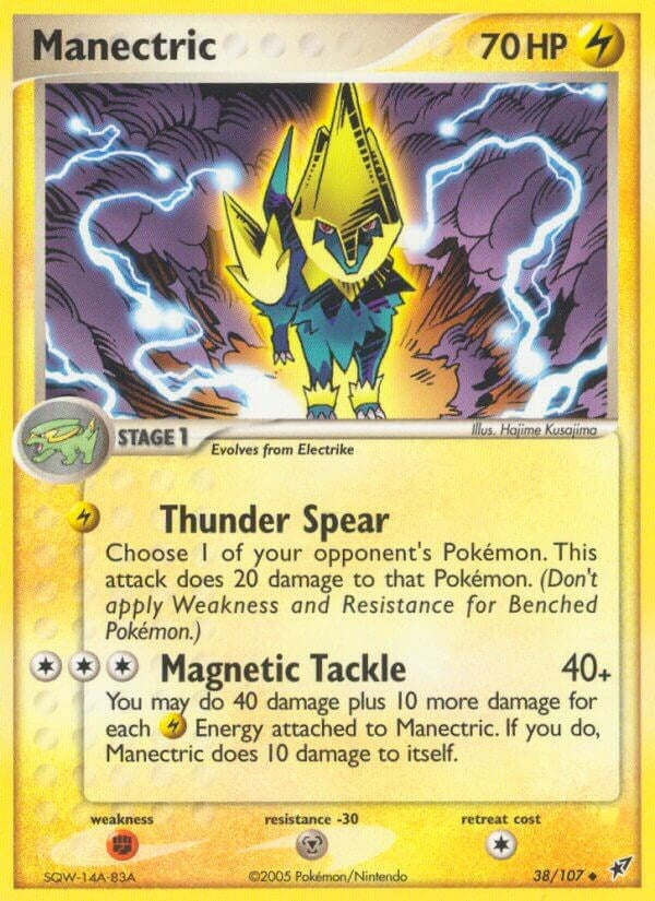 Manectric (38/107) (Stamped) [EX: Deoxys]