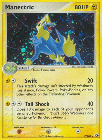 Manectric (7/106) (Stamped) [EX: Emerald]