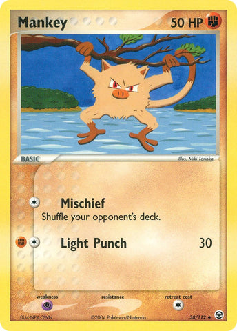 Mankey (38/112) [EX: FireRed & LeafGreen]