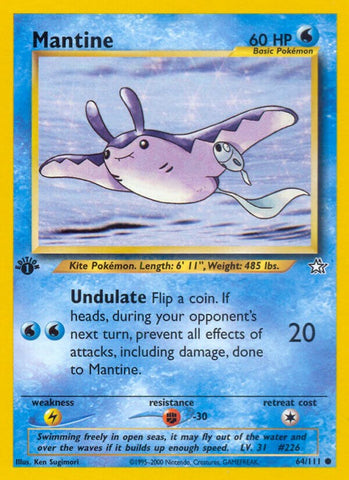 Mantine (64/111) [Neo Genesis Unlimited]