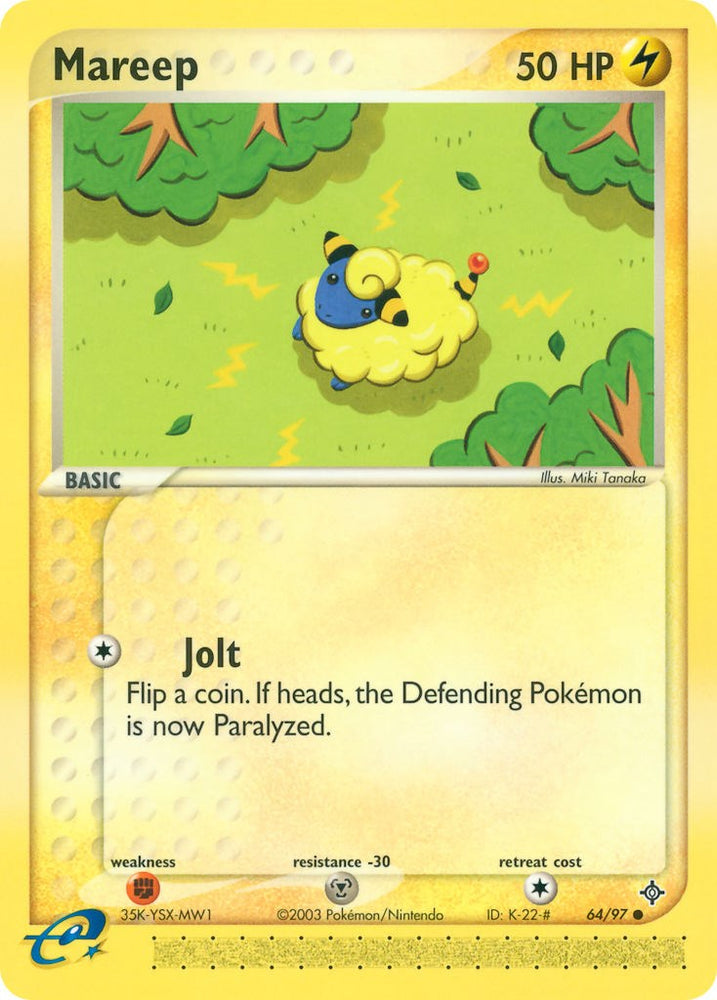 Mareep (64/97) [EX: Dragon]