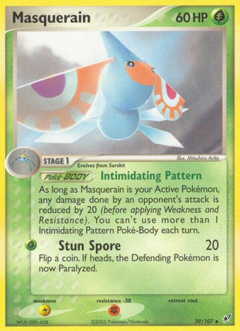 Masquerain (39/107) (Stamped) [EX: Deoxys]