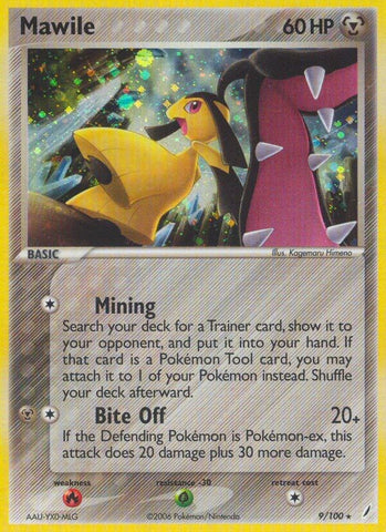 Mawile (9/100) (Stamped) [EX: Crystal Guardians]