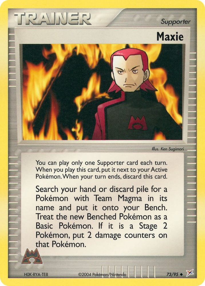 Maxie (73/95) [EX: Team Magma vs Team Aqua]