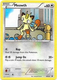 Meowth (BW35) [Black & White: Black Star Promos]