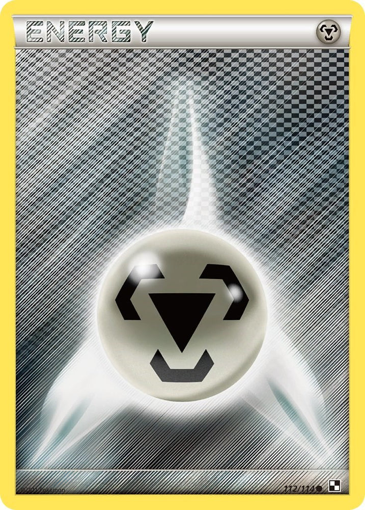 Metal Energy (112/114) [Black & White: Base Set]