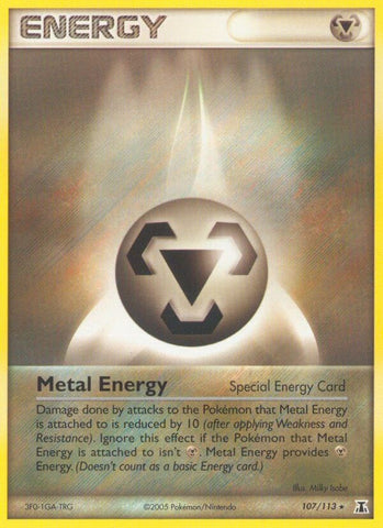 Metal Energy (107/113) (Stamped) [EX: Delta Species]