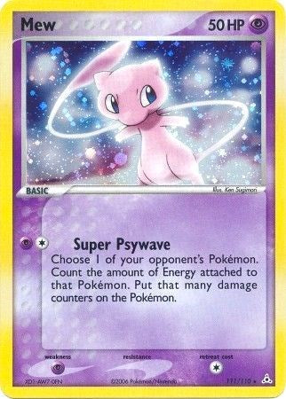 Mew (111/110) [EX: Holon Phantoms]