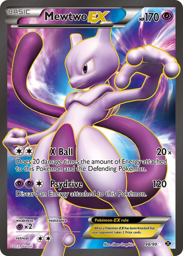 Mewtwo EX (98/99) [Black & White: Next Destinies]