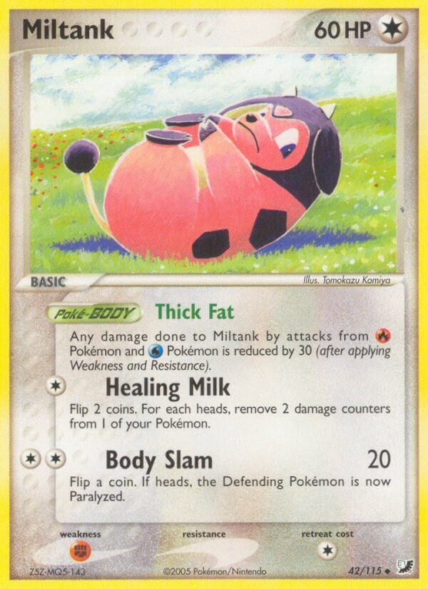 Miltank (42/115) (Stamped) [EX: Unseen Forces]