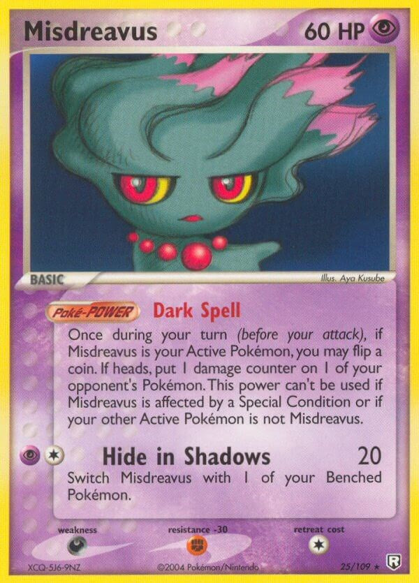 Misdreavus (25/109) (Stamped) [EX: Team Rocket Returns]