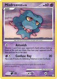 Misdreavus (91/130) [Diamond & Pearl: Base Set]