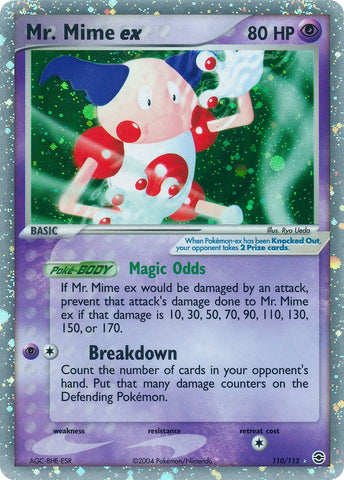 Mr. Mime ex (110/112) [EX: FireRed & LeafGreen]