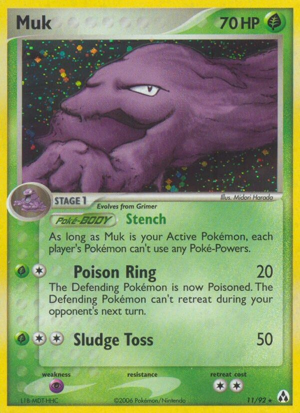 Muk (11/92) (Stamped) [EX: Legend Maker]