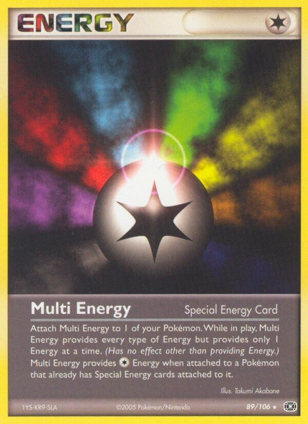 Multi Energy (89/106) (Stamped) [EX: Emerald]