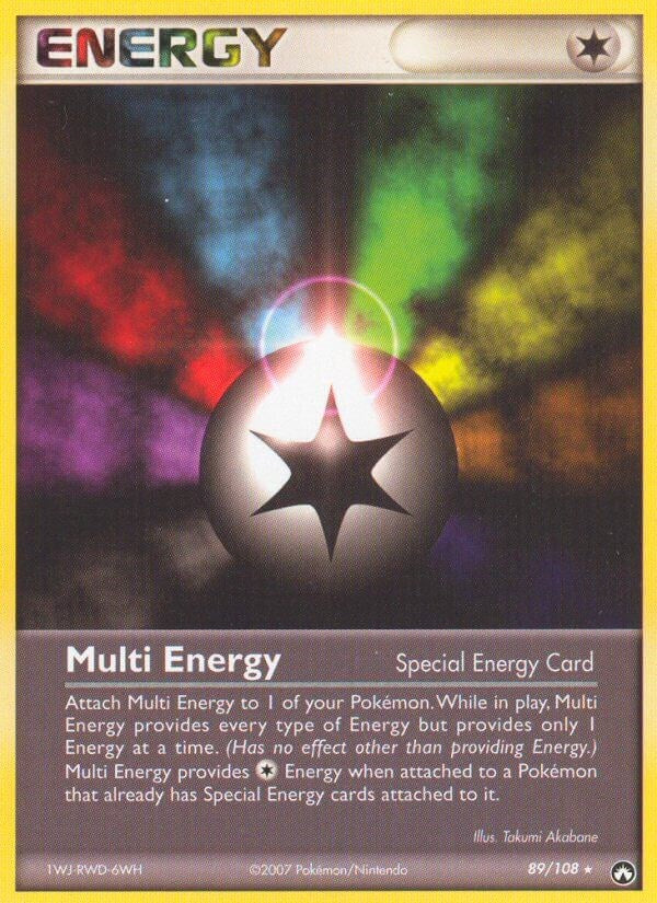 Multi Energy (89/108) (Stamped) [EX: Power Keepers]