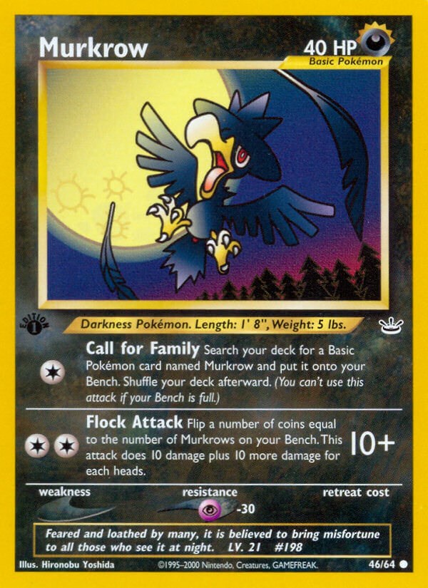 Murkrow (46/64) [Neo Revelation Unlimited]