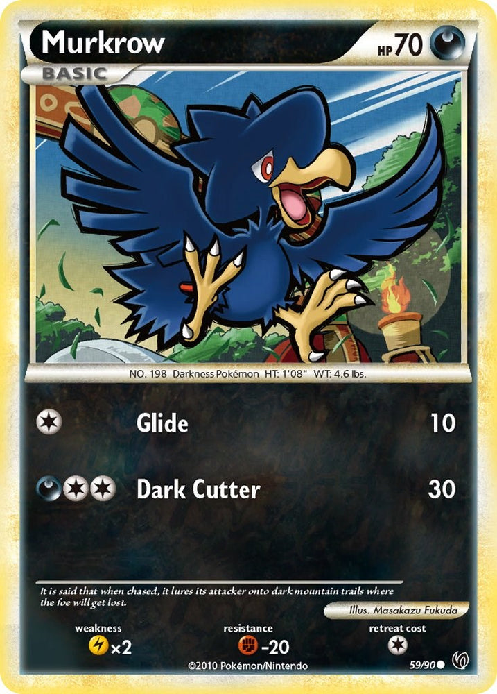 Murkrow (59/90) [HeartGold & SoulSilver: Undaunted]