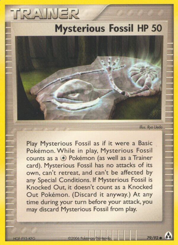 Mysterious Fossil (79/92) (Stamped) [EX: Legend Maker]