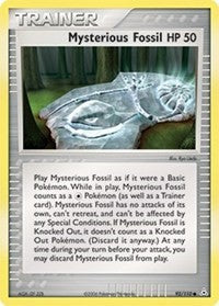 Mysterious Fossil (92/110) [EX: Holon Phantoms]